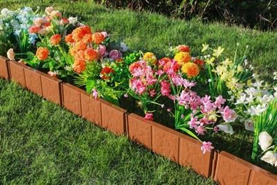 Viền cỏ kim loại